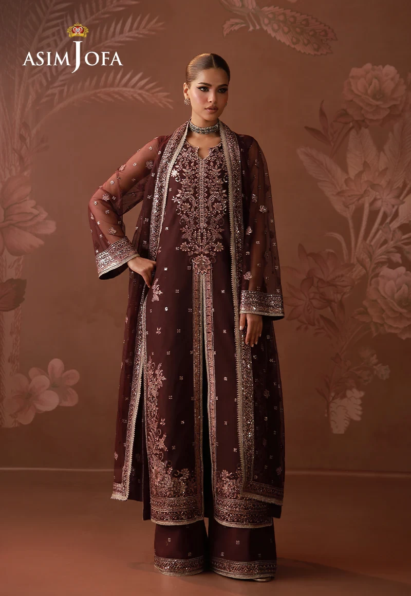Embroidered Poly Net - AJULD-07-UNS