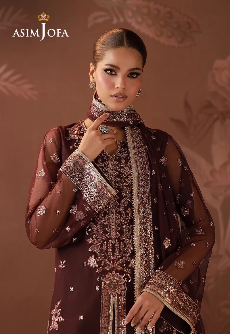 Embroidered Poly Net - AJULD-07-UNS