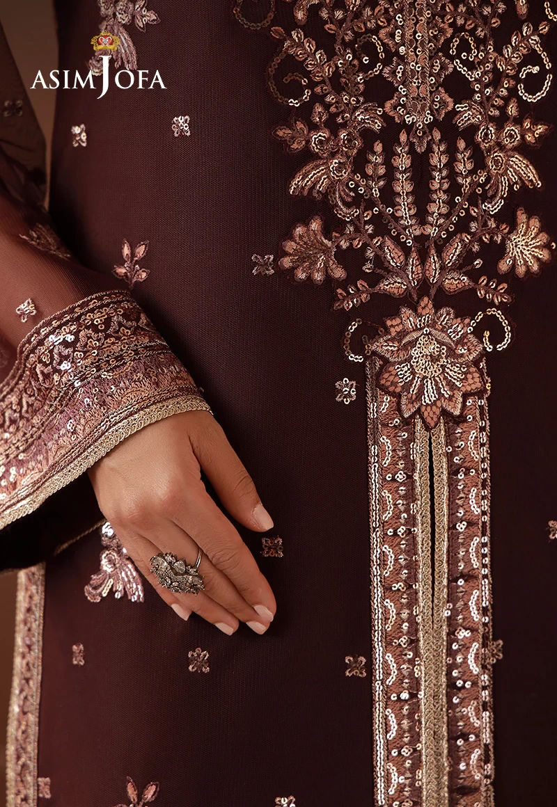 Embroidered Poly Net - AJULD-07-UNS