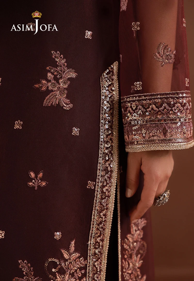 Embroidered Poly Net - AJULD-07-UNS