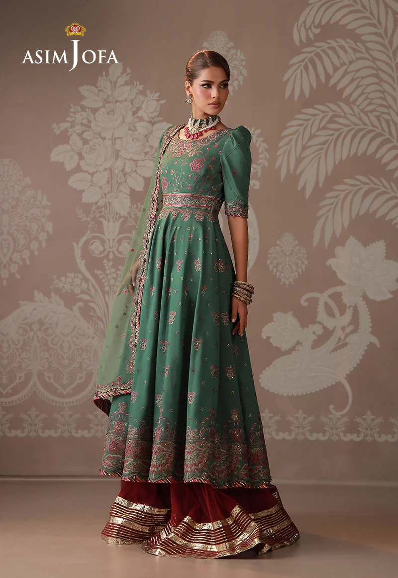 Embroidered Cotton Silk - AJULD-03-UNS