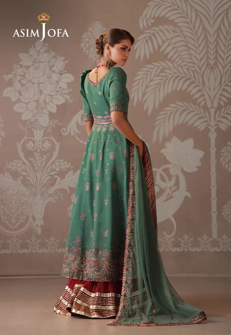 Embroidered Cotton Silk - AJULD-03-UNS
