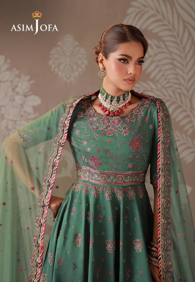Embroidered Cotton Silk - AJULD-03-UNS