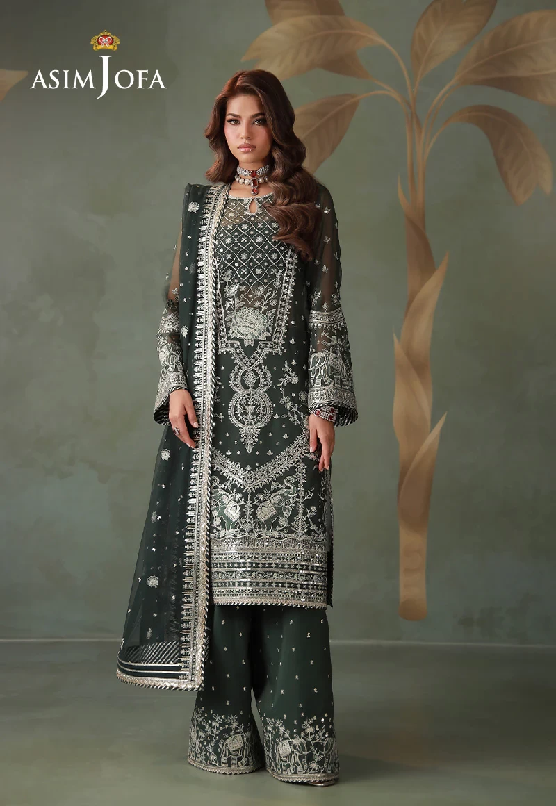 Embroidered Chiffon - AJULD-11-UNS