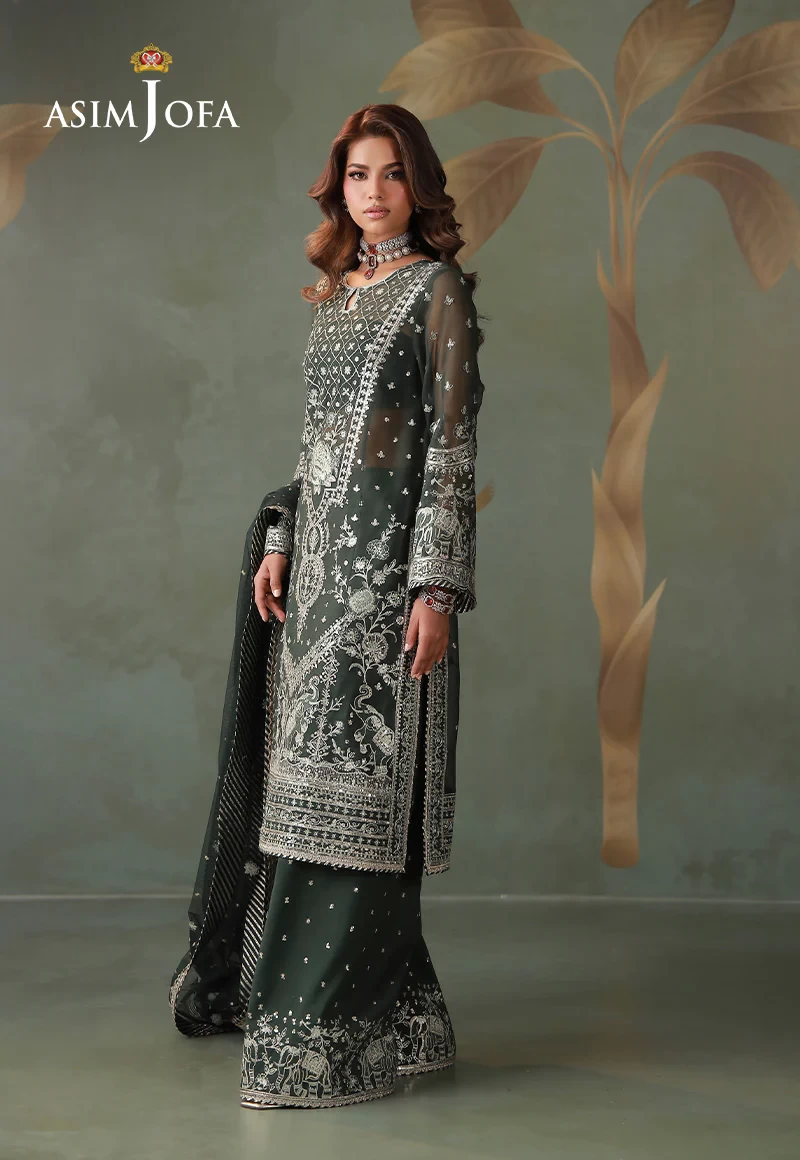 Embroidered Chiffon - AJULD-11-UNS