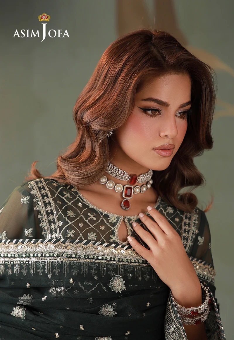 Embroidered Chiffon - AJULD-11-UNS