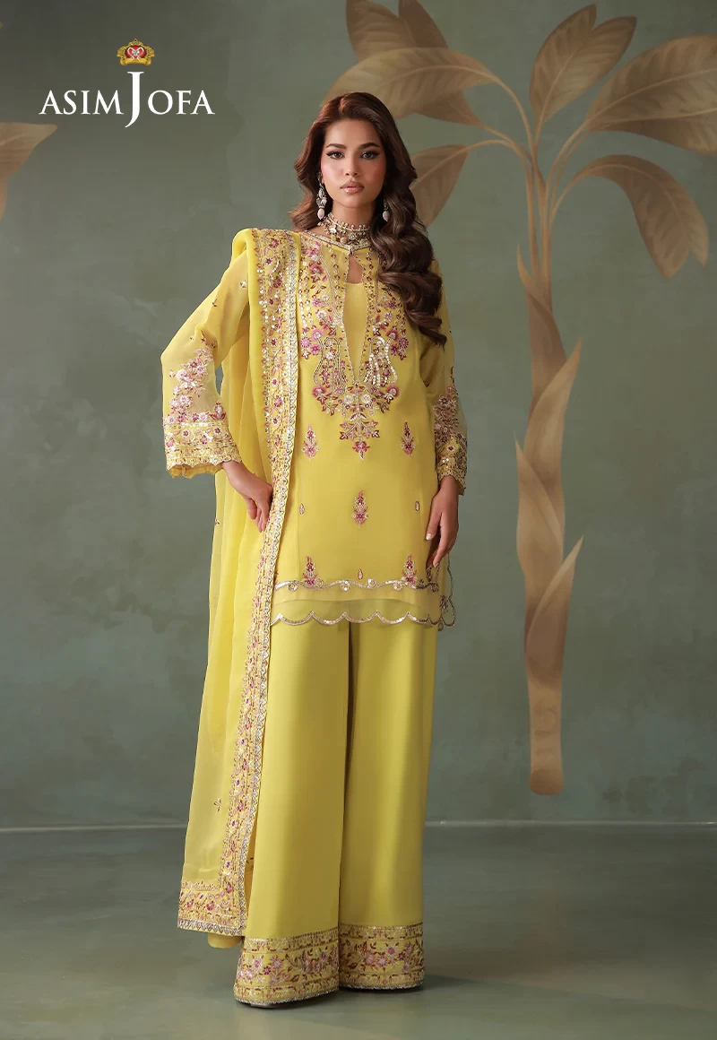 AJULD-06 Embroidered Chiffon -  AJULD-06-UNS