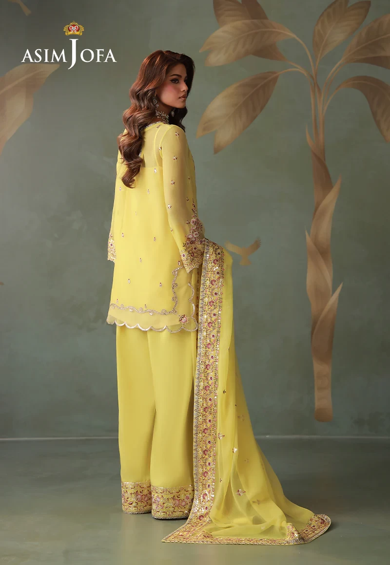 AJULD-06 Embroidered Chiffon -  AJULD-06-UNS