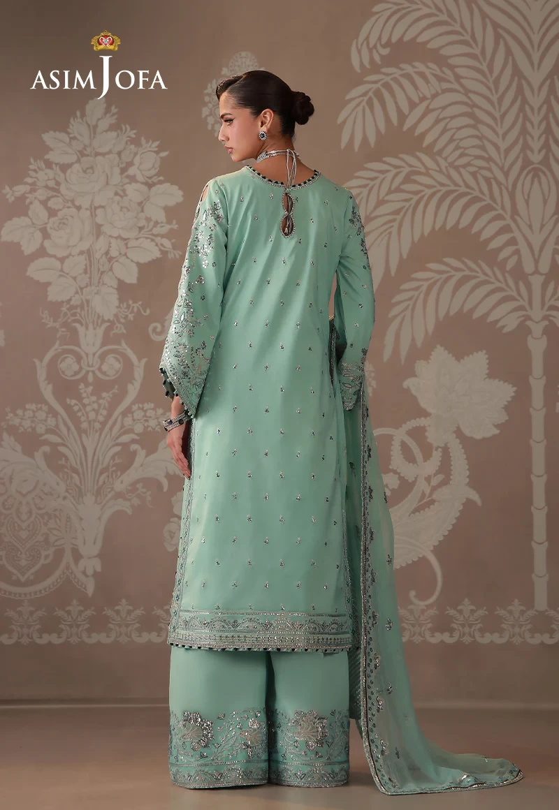 Embroidered Raw Silk - AJULD-09-UNS