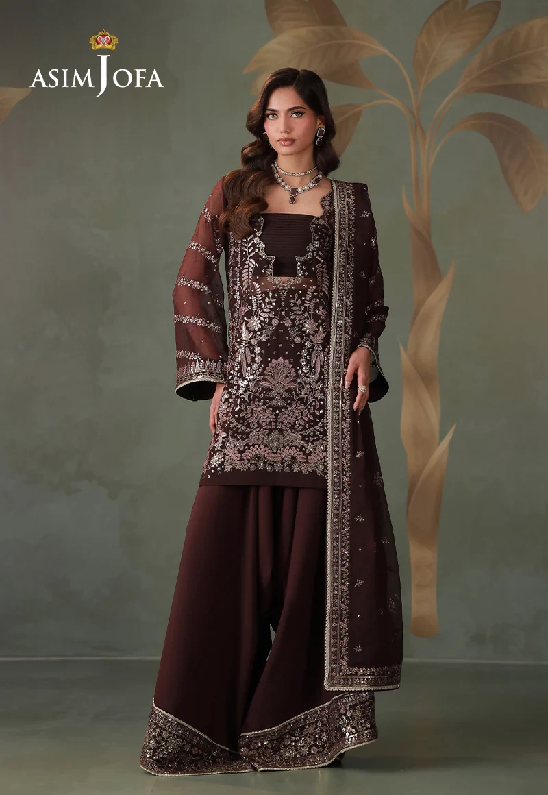 Embroidered Chiffon -  AJULD-12-UNS