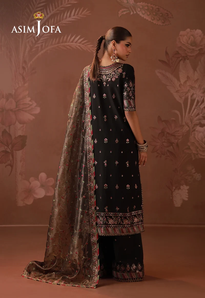 Embroidered Boski Silk -  AJULD-05-UNS