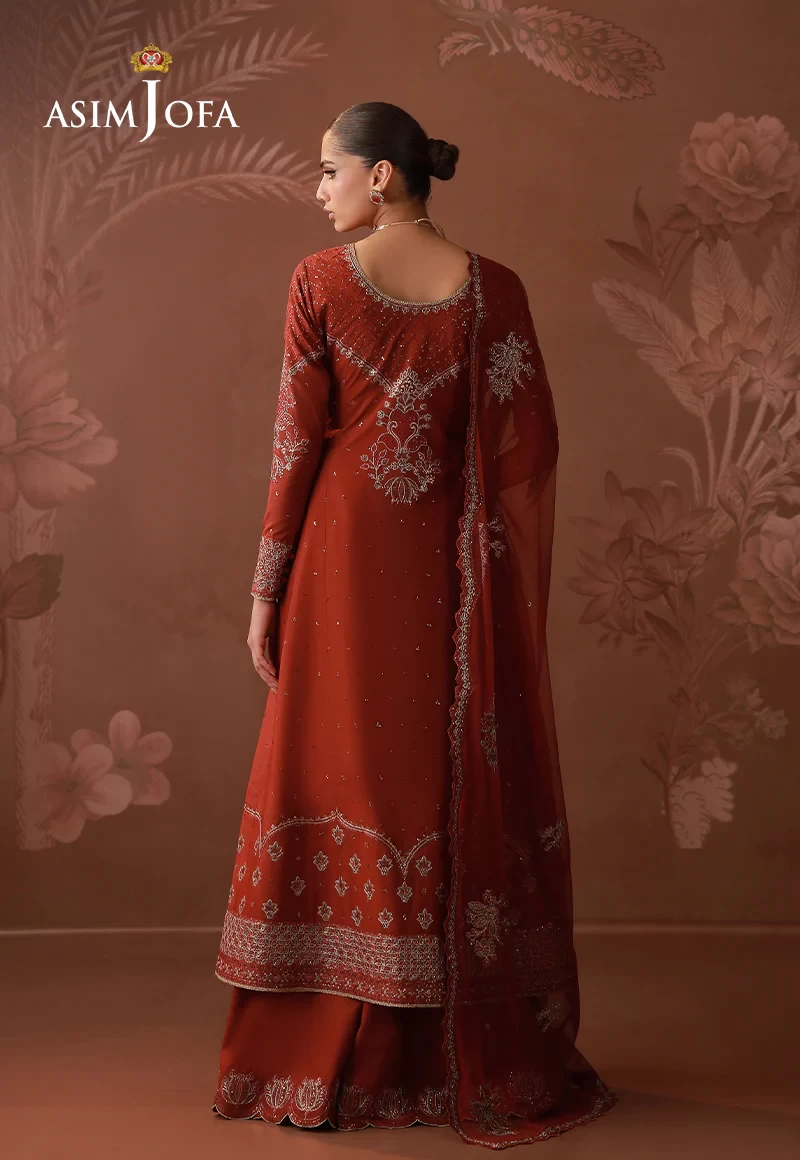 Embroidered Boski Silk -  AJULD-02-UNS