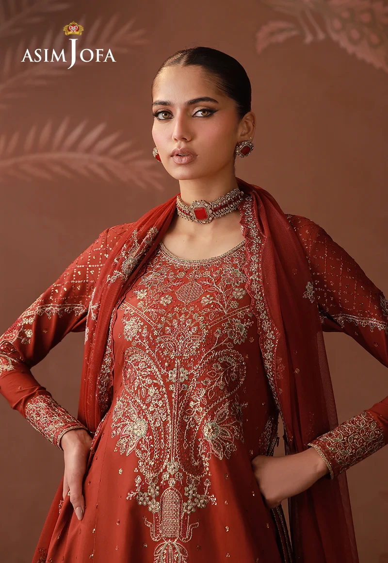 Embroidered Boski Silk -  AJULD-02-UNS