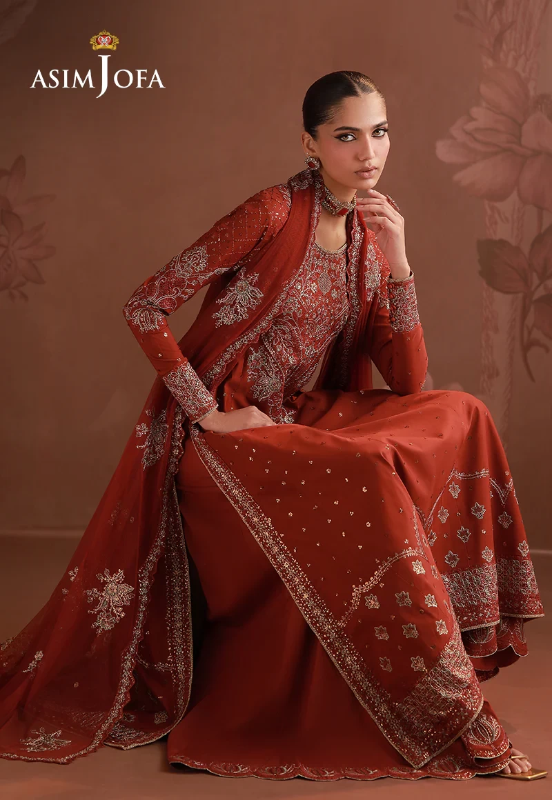 Embroidered Boski Silk -  AJULD-02-UNS