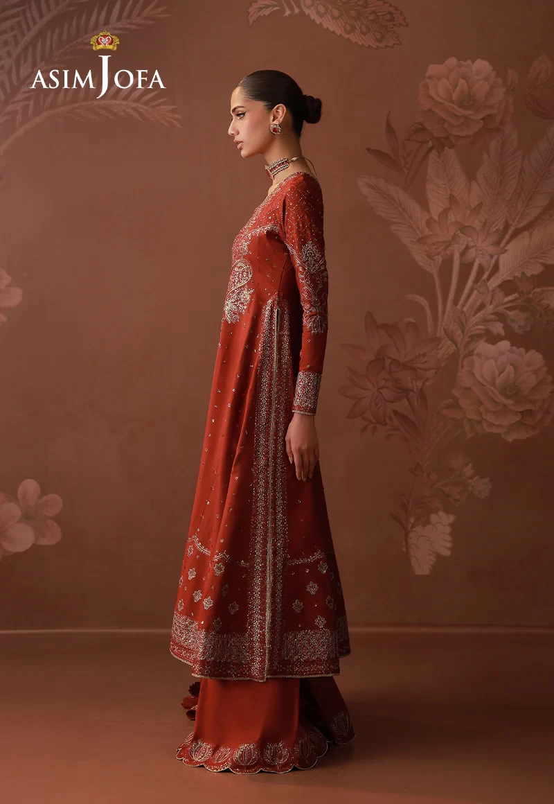 Embroidered Boski Silk -  AJULD-02-UNS
