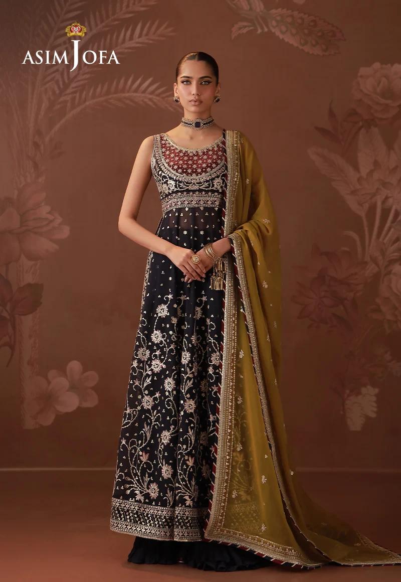 Embroidered Chiffon - AJULD-01-UNS