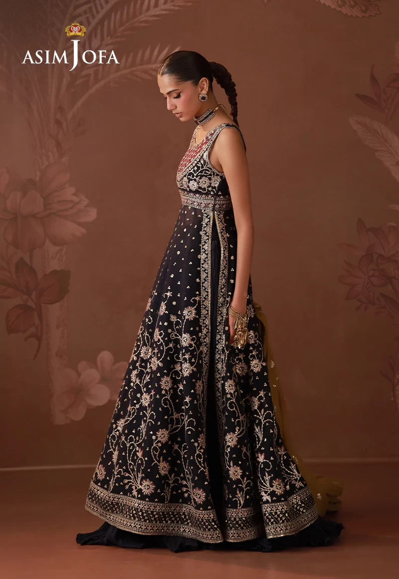 Embroidered Chiffon - AJULD-01-UNS