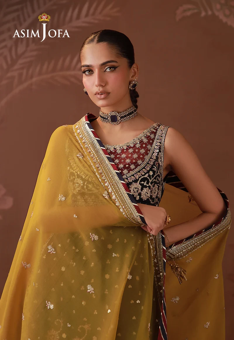 Embroidered Chiffon - AJULD-01-UNS