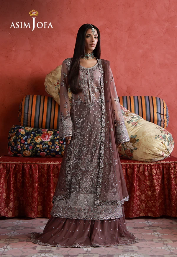 AJULN-14 Embroidered Net - SKU: AJULN-14-UNS