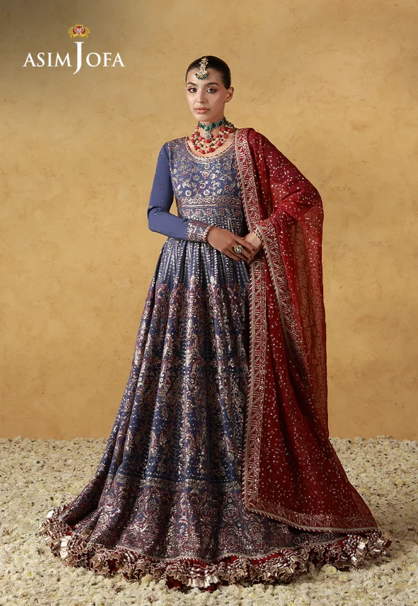 AJULN-06 Embroidered Silk - SKU: AJULN-06-UNS