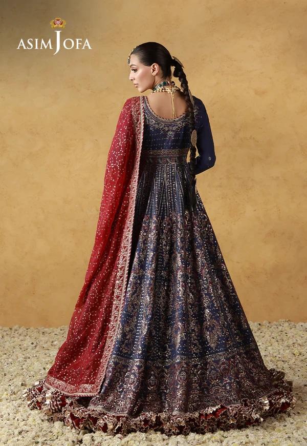 AJULN-06 Embroidered Silk - SKU: AJULN-06-UNS