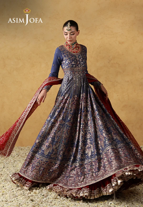 AJULN-06 Embroidered Silk - SKU: AJULN-06-UNS
