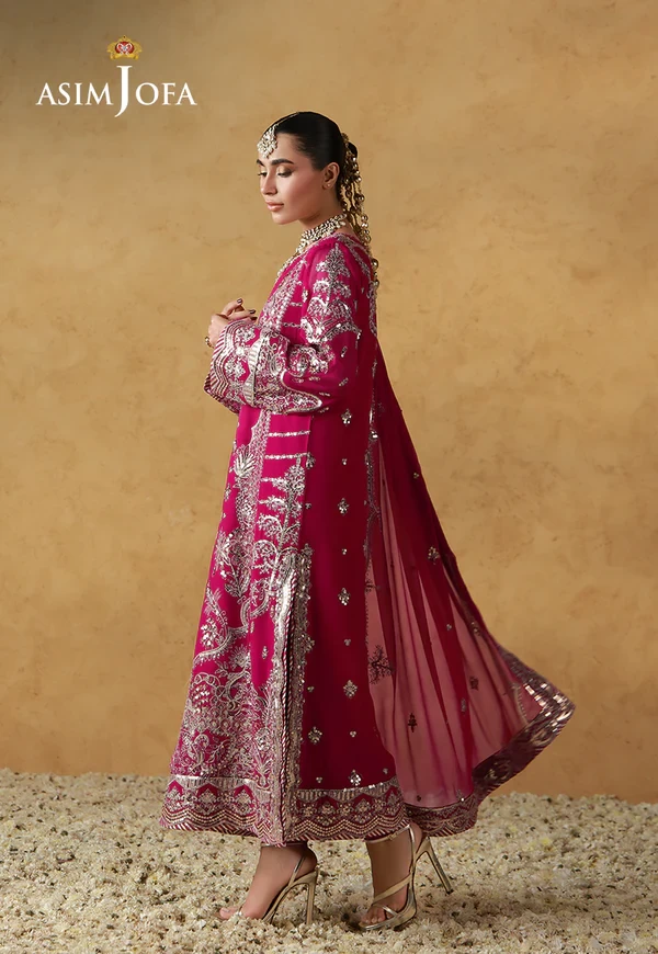 AJULN-21 Embroidered Chiffon - SKU: AJULN-21-UNS