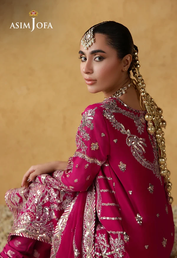 AJULN-21 Embroidered Chiffon - SKU: AJULN-21-UNS