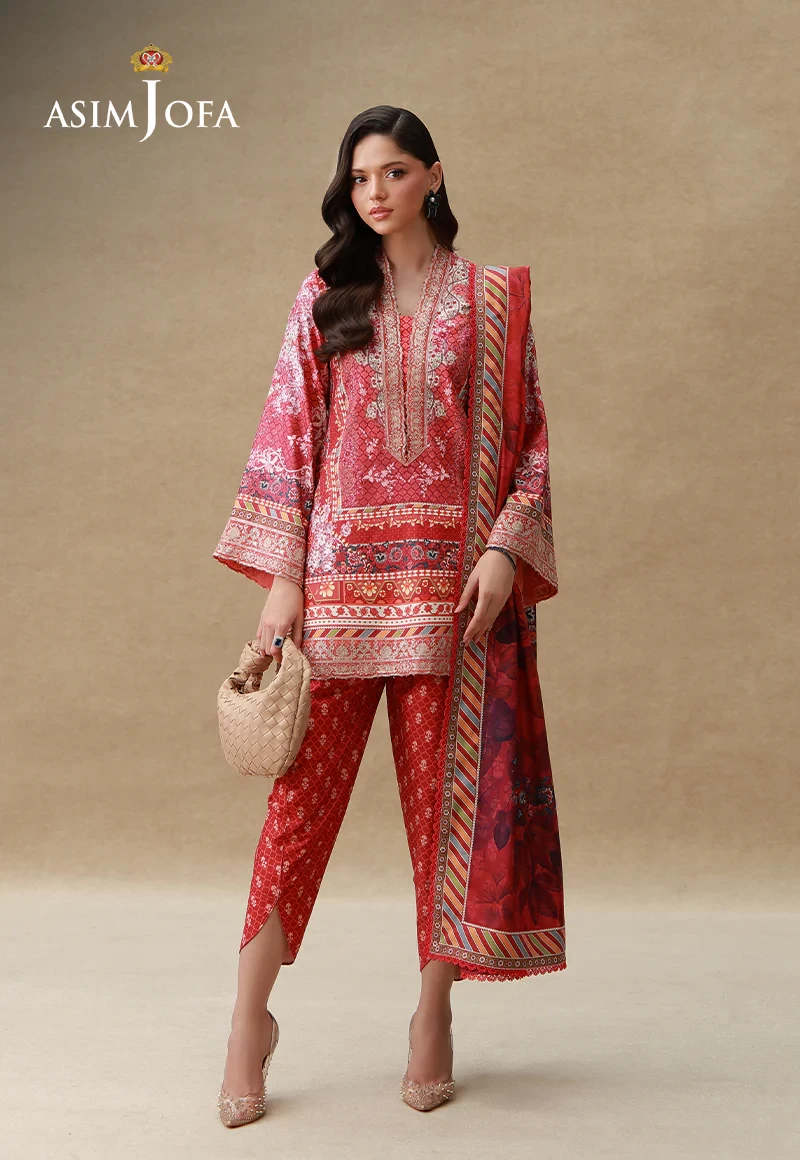 AJULSC-04 Embroidered Crepe Silk -  AJULSC-04-UNS
