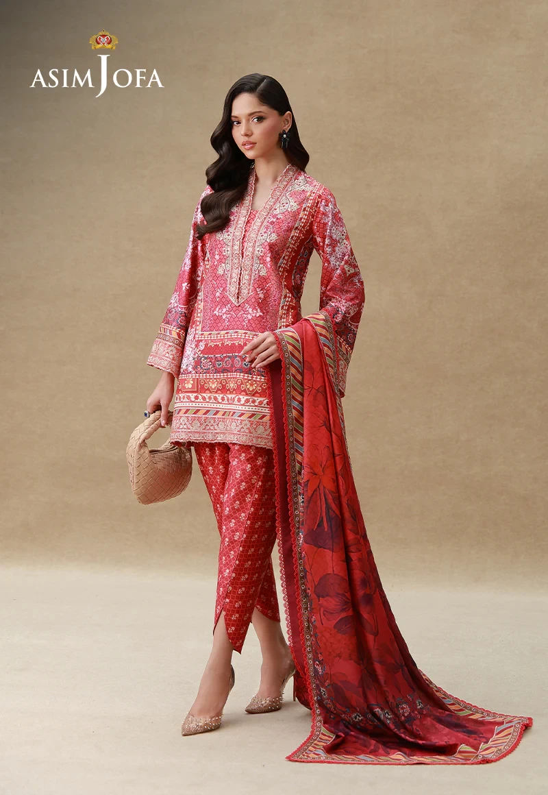 AJULSC-04 Embroidered Crepe Silk -  AJULSC-04-UNS