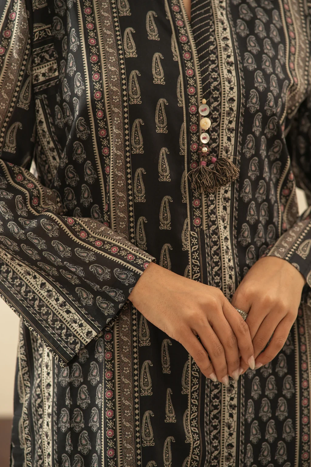 PRINTED LAWN 3 PIECE SUIT - WFM36106