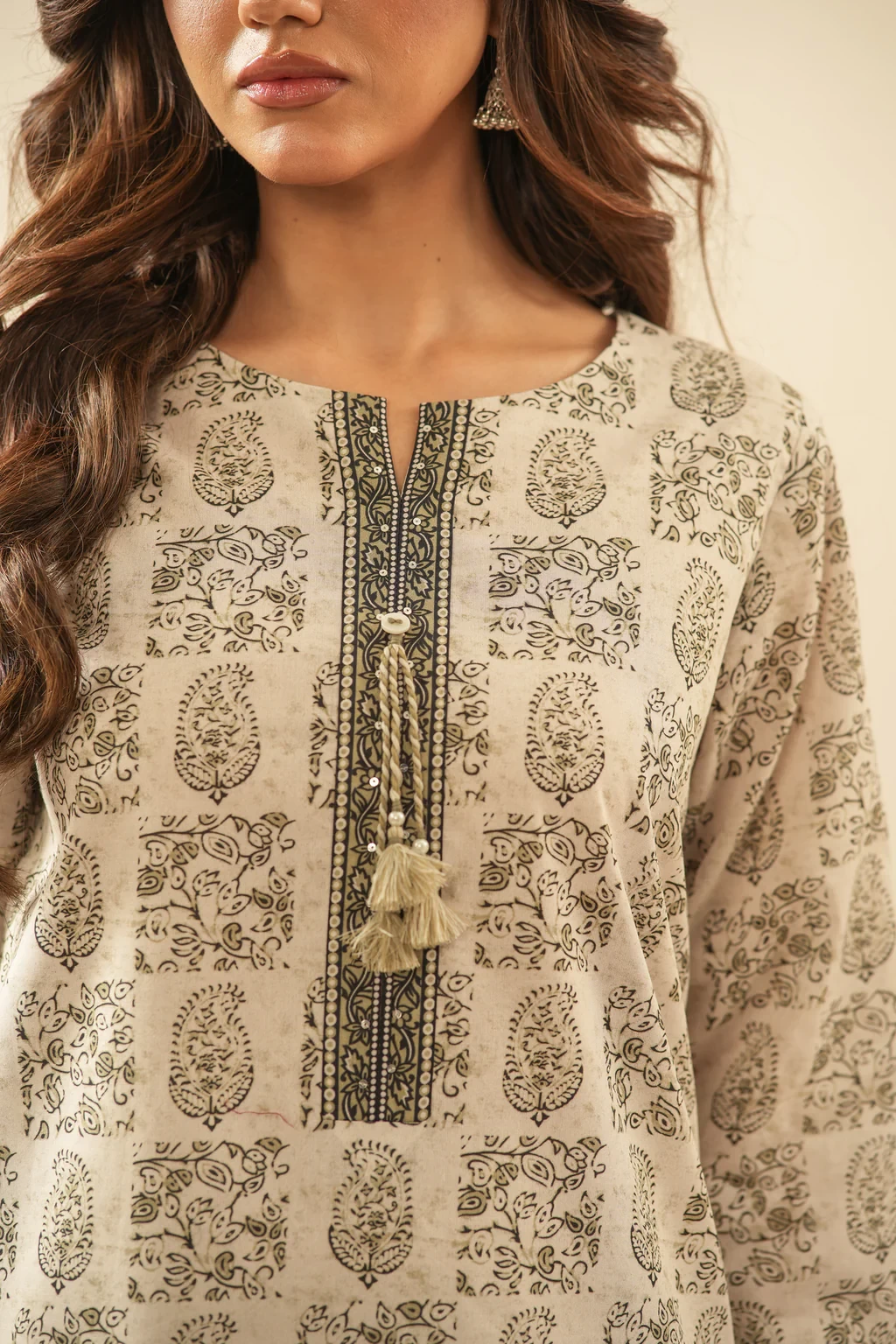 PRINTED LAWN 3 PIECE SUIT - WFM36107