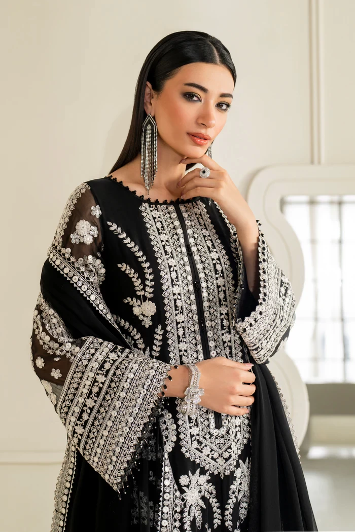 EMBROIDERED CHIFFON UF-4158 - EFUF4158