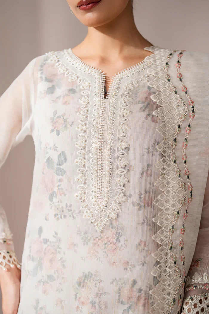 EMBROIDERED COTTON PATTI UF-4187 - EFUF4187