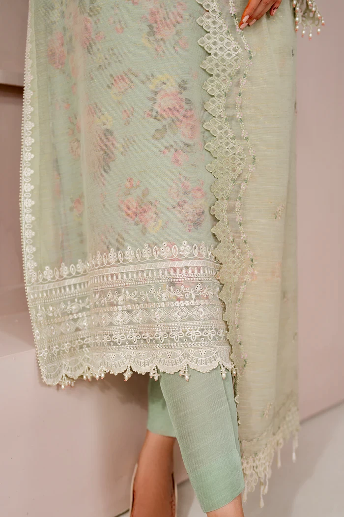 EMBROIDERED COTTON PATTI UF-4188 - EFUF4188