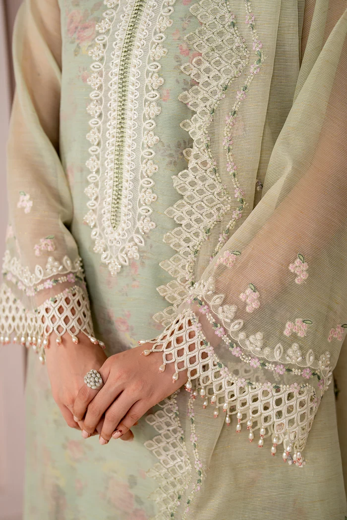 EMBROIDERED COTTON PATTI UF-4188 - EFUF4188