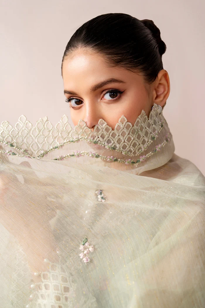 EMBROIDERED COTTON PATTI UF-4188 - EFUF4188
