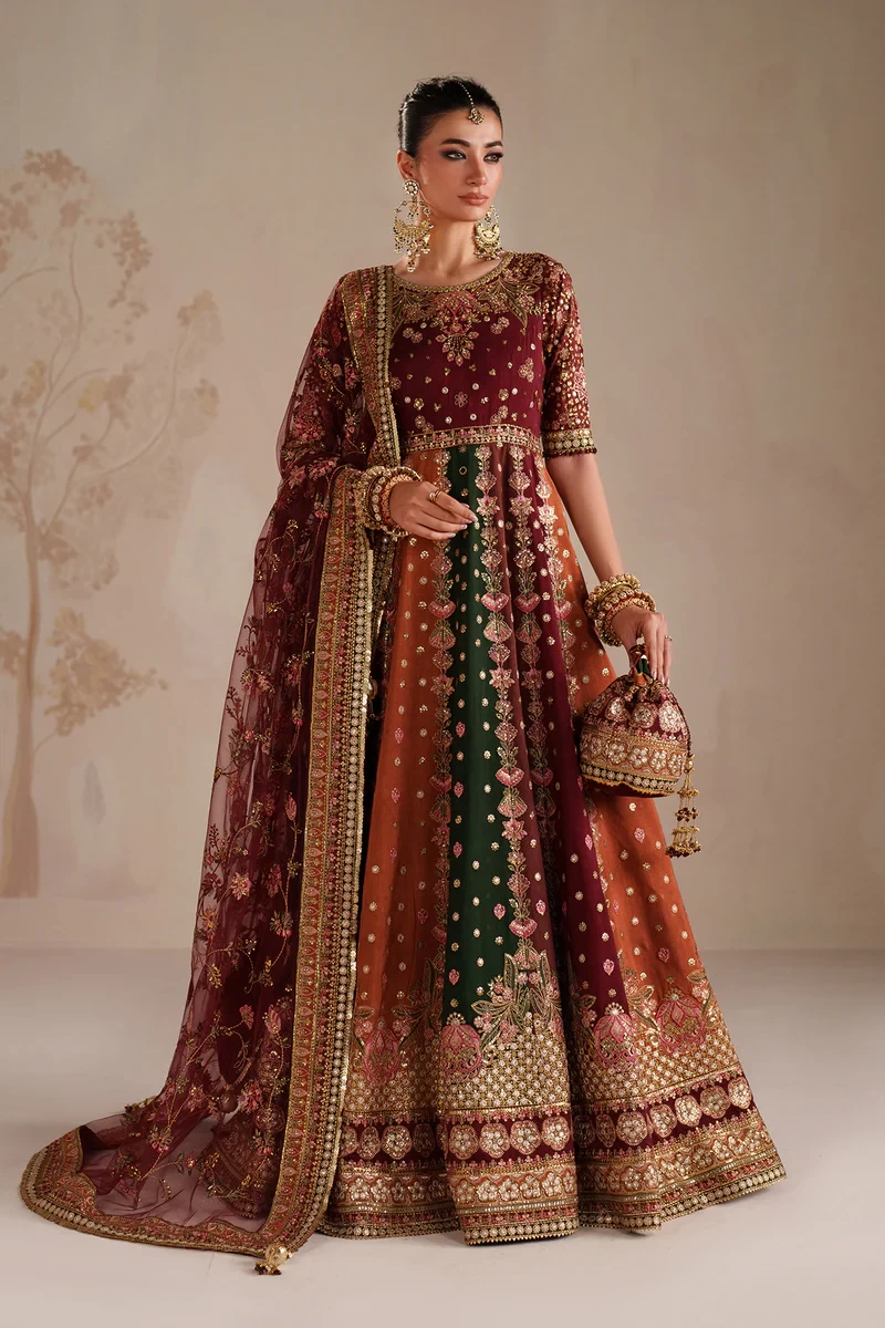 EMBROIDERED RAW SILK UF-4366 - EFUF4366