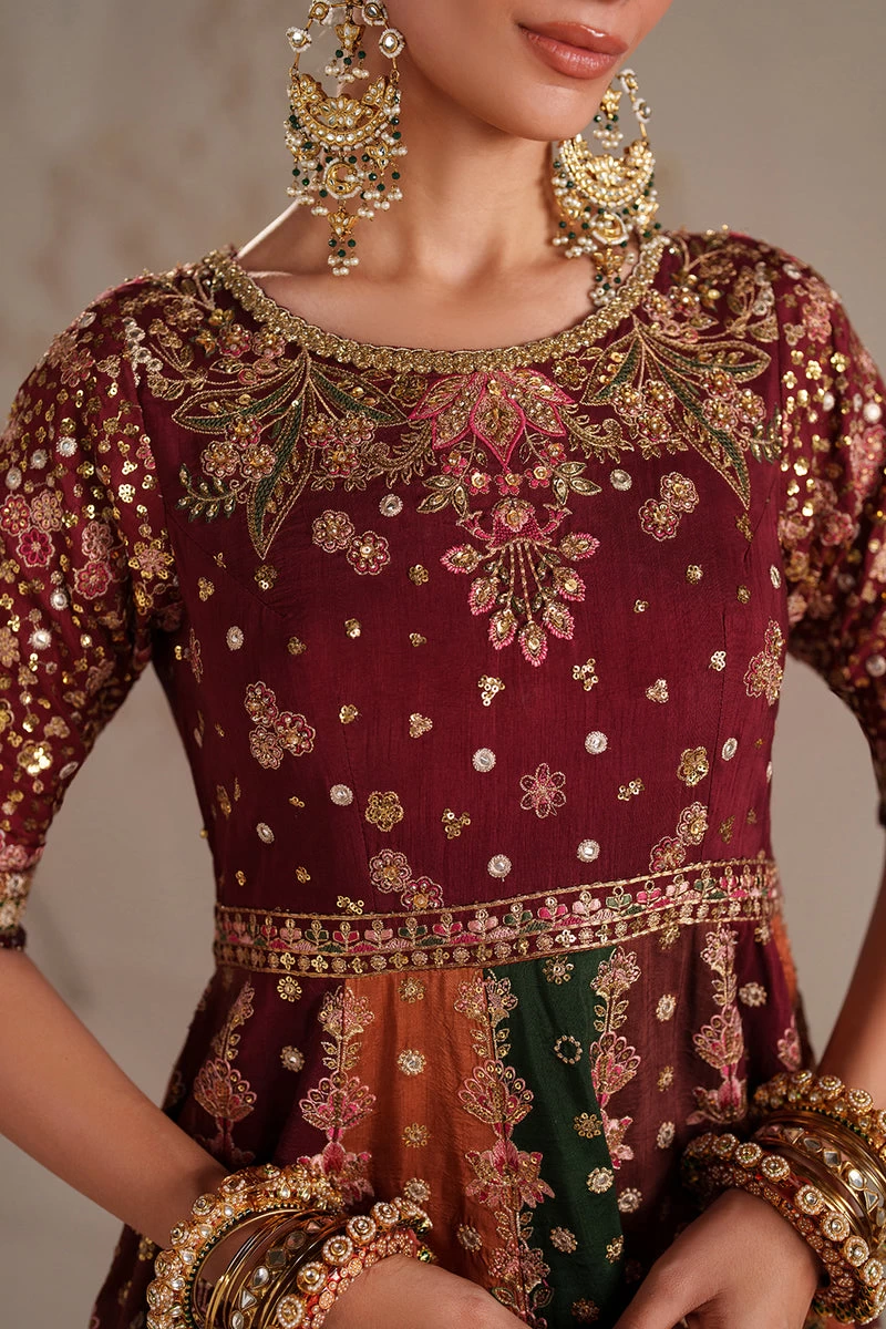 EMBROIDERED RAW SILK UF-4366 - EFUF4366