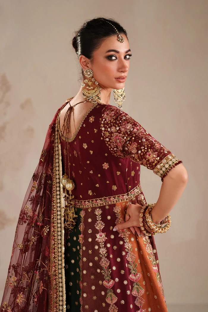 EMBROIDERED RAW SILK UF-4366 - EFUF4366