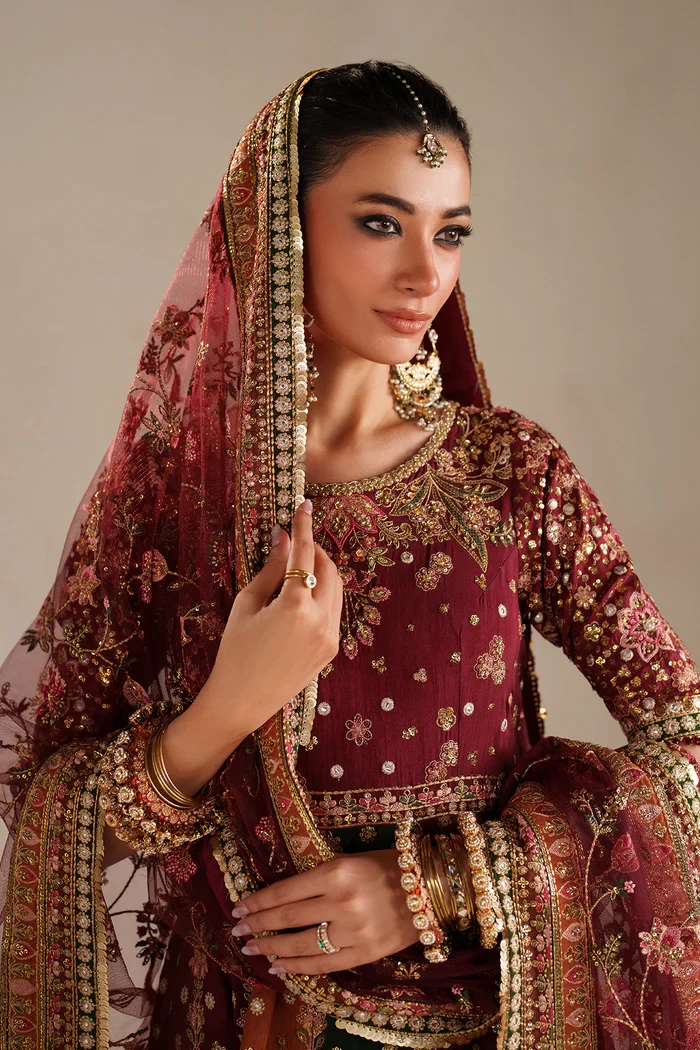 EMBROIDERED RAW SILK UF-4366 - EFUF4366