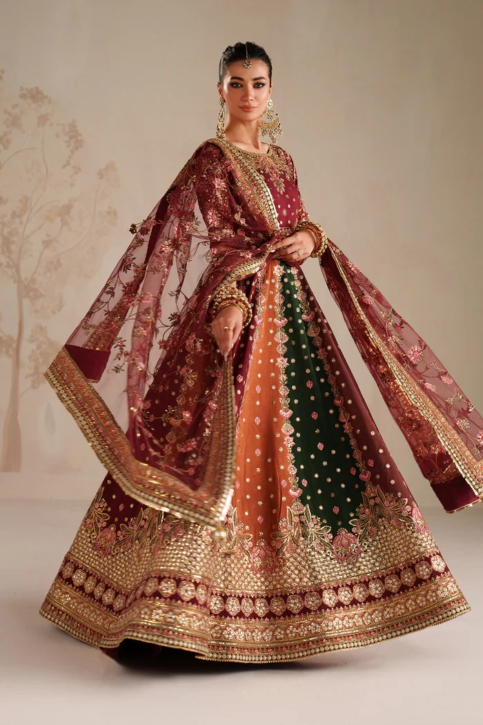 EMBROIDERED RAW SILK UF-4366 - EFUF4366