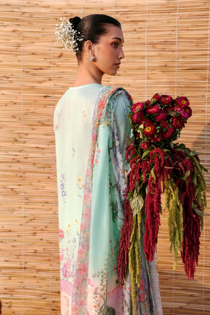 Muzlin Lawn 3 Piece Suit - SKU: M261-014A-CU