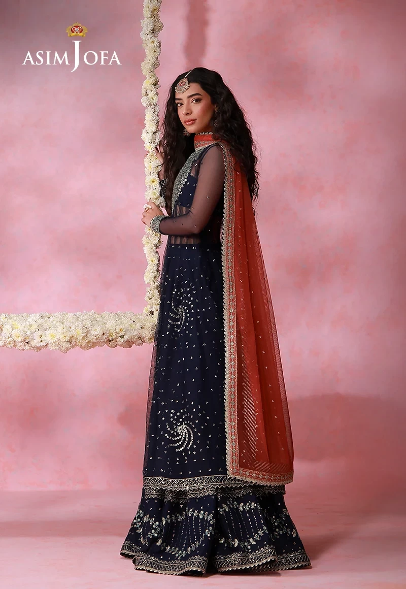 Embroidered Chiffon 3 Pcs - AJULFI-05-UNS