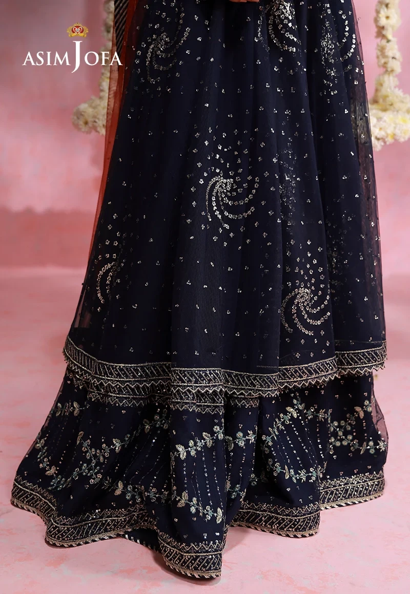 Embroidered Chiffon 3 Pcs - AJULFI-05-UNS