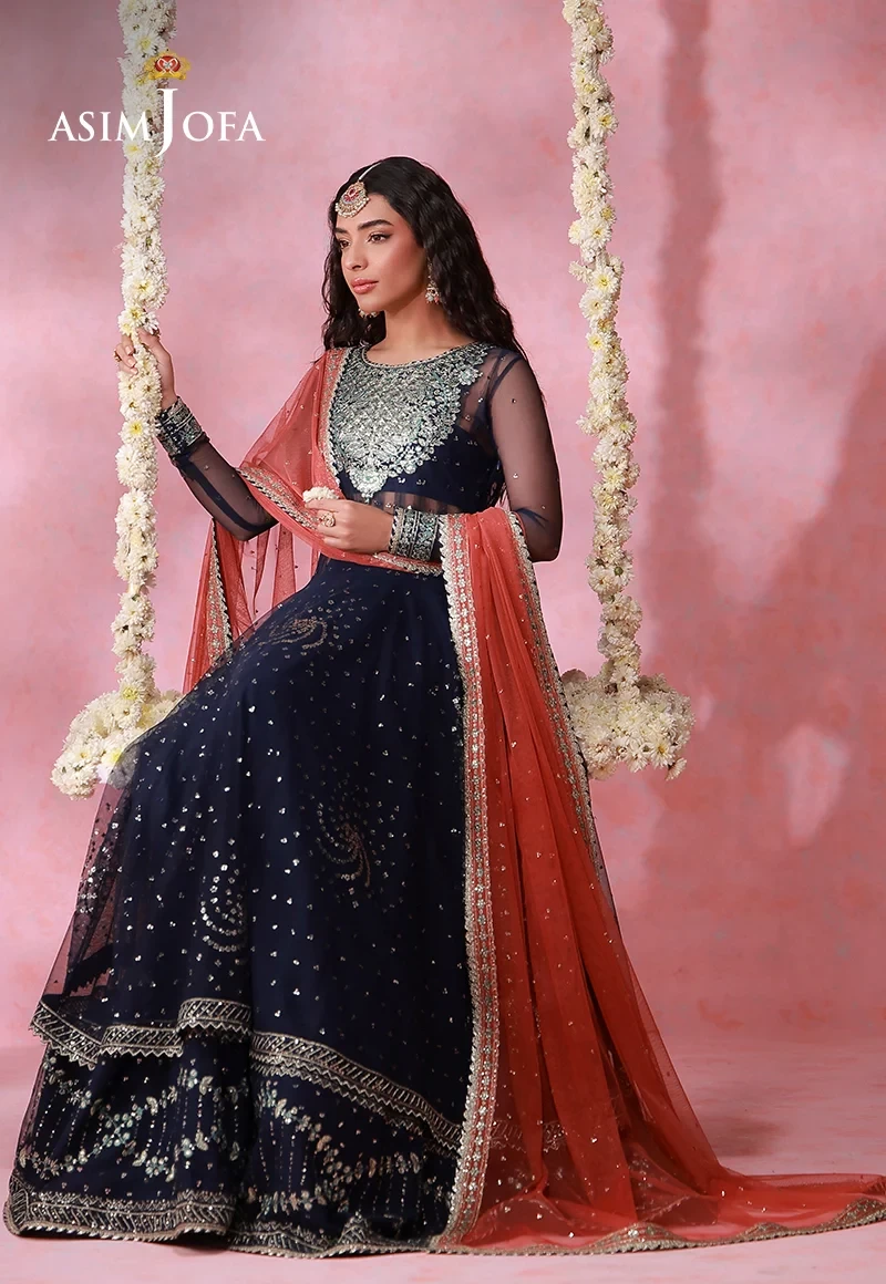 Embroidered Chiffon 3 Pcs - AJULFI-05-UNS