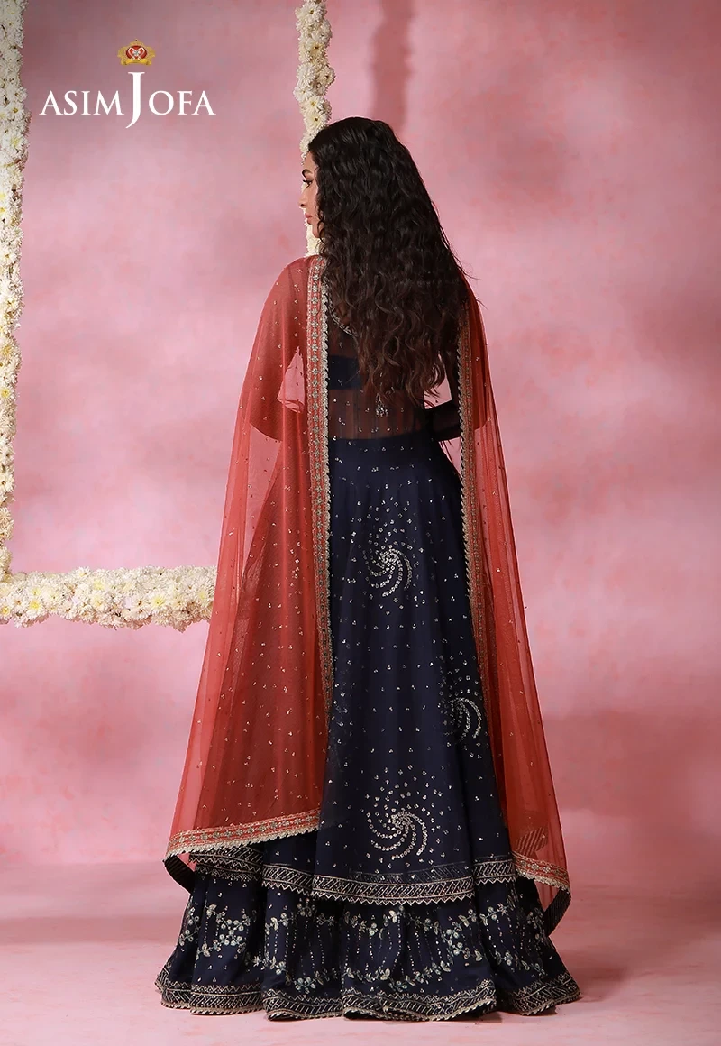 Embroidered Chiffon 3 Pcs - AJULFI-05-UNS
