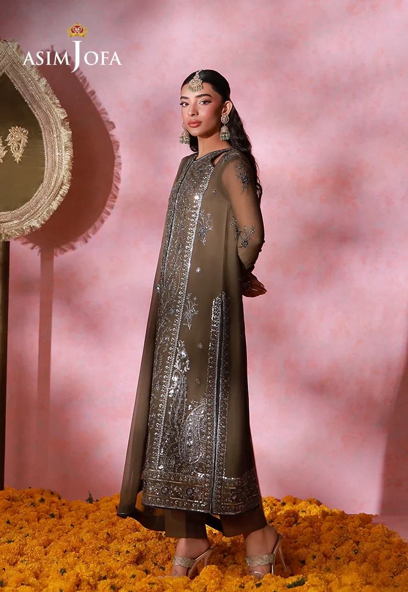 Embroidered Chiffon 3 Pcs - AJULFI-04-UNS