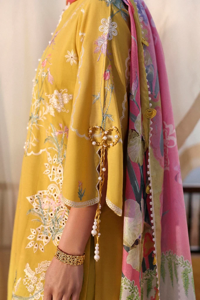 Muzlin Lawn 3 Piece Suit - SKU: M261-003B-CV