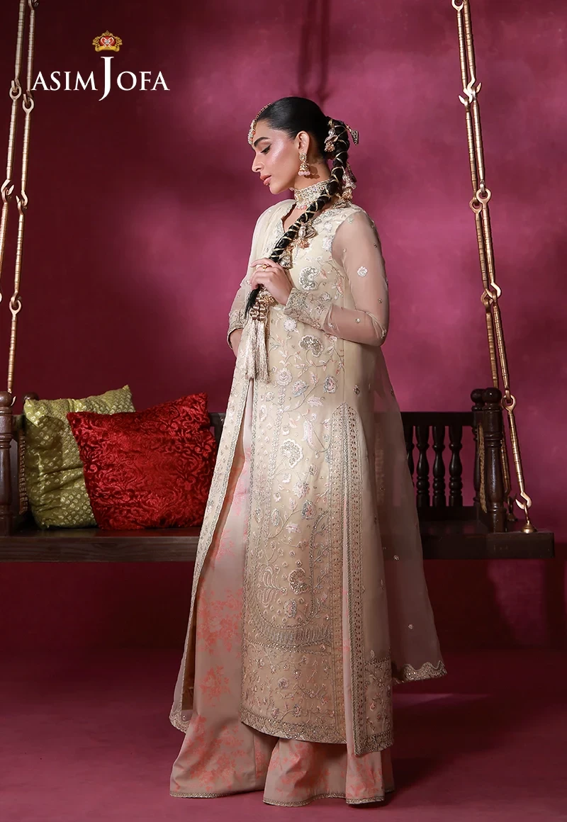 Embroidered Organza 3 Pcs - AJULFI-08-UNS